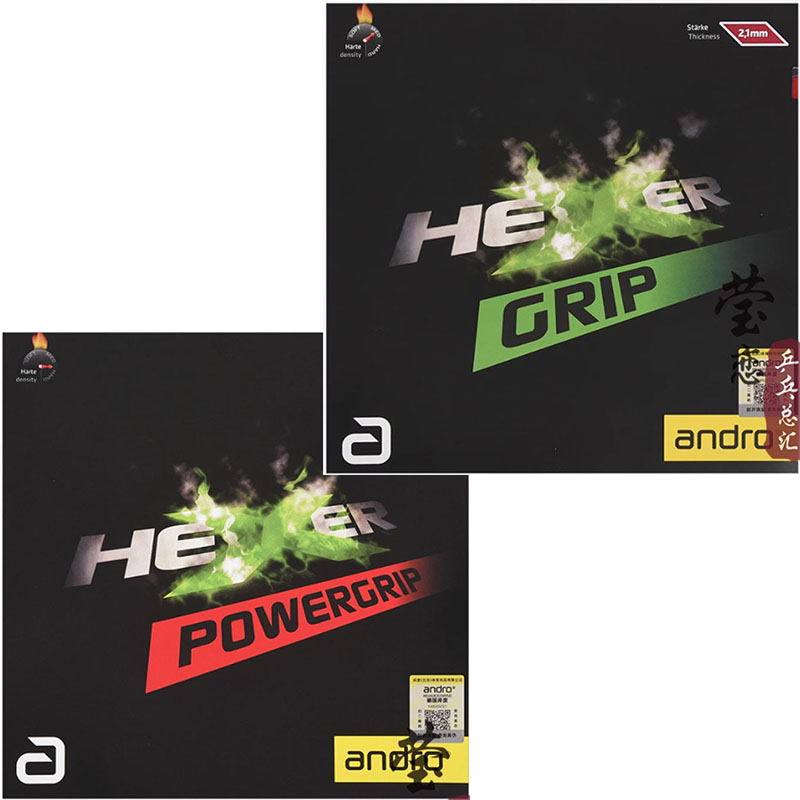 Table Tennis Rubber - Andro HEXER GRIP gomma da ping