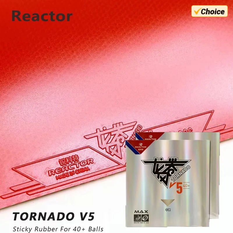 Table Tennis Rubber - REACTOR Tornado V5 Gomma per Ping