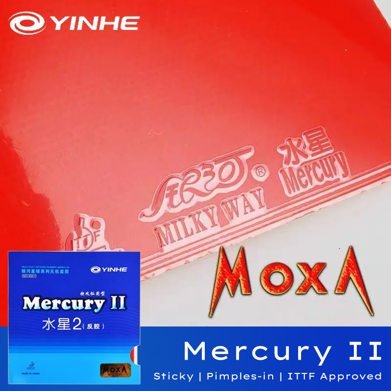 Table Tennis Bat Butterfly - YINHE Mercury 2 Gomma da ping