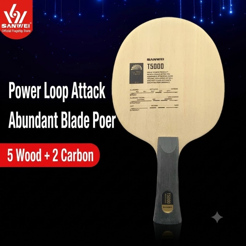 1 pz SANWEI T5000 Telaio da Pi - Table Tennis Viscaria recensione e prezzo