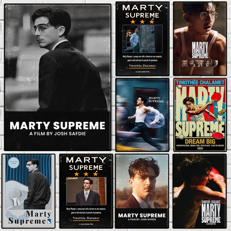 Poster del Film Marty Supreme  - Table Tennis Dimension recensione e prezzo