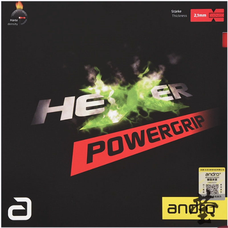 Andro HEXER GRIP gomma da ping - Table Tennis Rubber recensione e prezzo