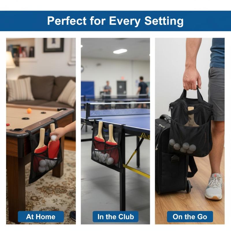 Nuovo Porta Palline da Ping Po - Table Tennis Or Tennis Table recensione e prezzo