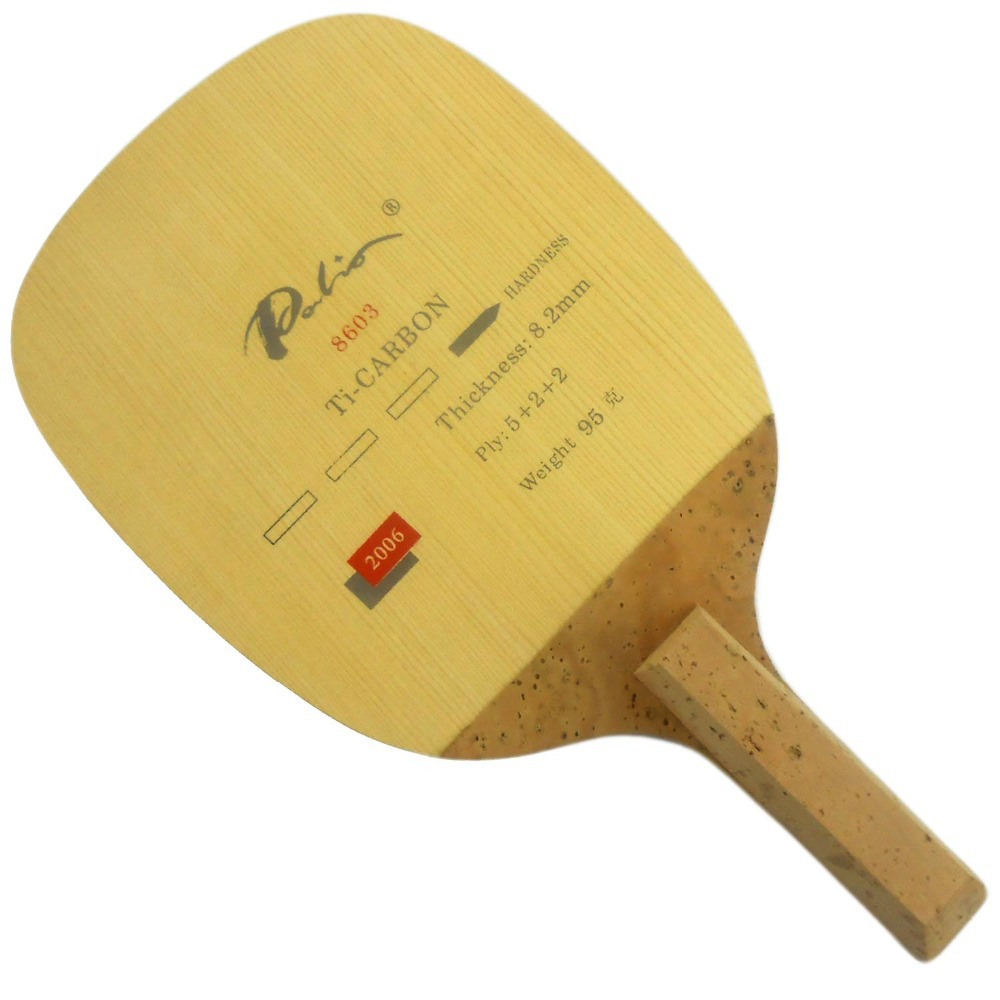 PALIO 8603 Carbonio Titanio Pi - Table Tennis Forehand Rubber recensione e prezzo