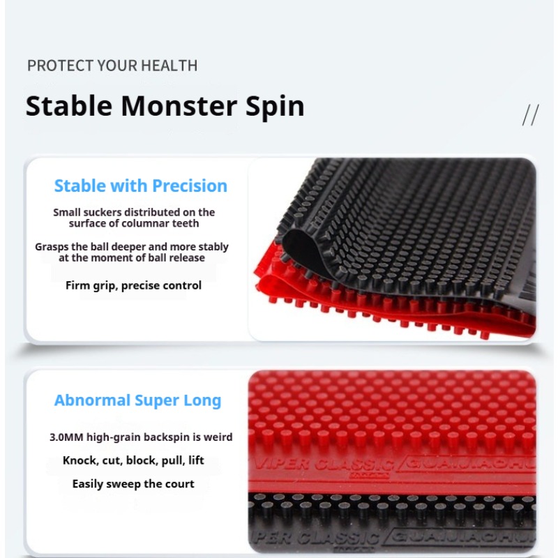 VIPER CLASSIC Gomma da ping po - Table Tennis Rubber recensione e prezzo